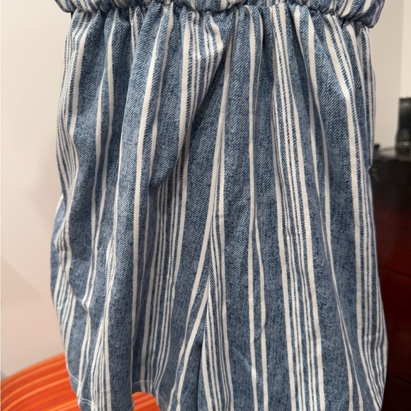 Striped Blue and White Dress - Picture 3 of 4